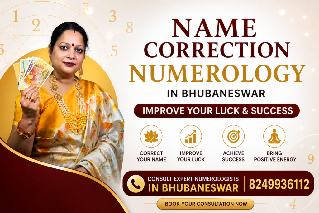 Name Correction Numerology in Bhubaneswar: Improve Your Luck & Success